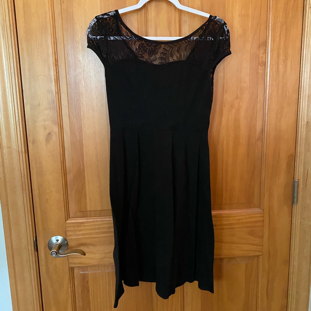 Black Lace Dress